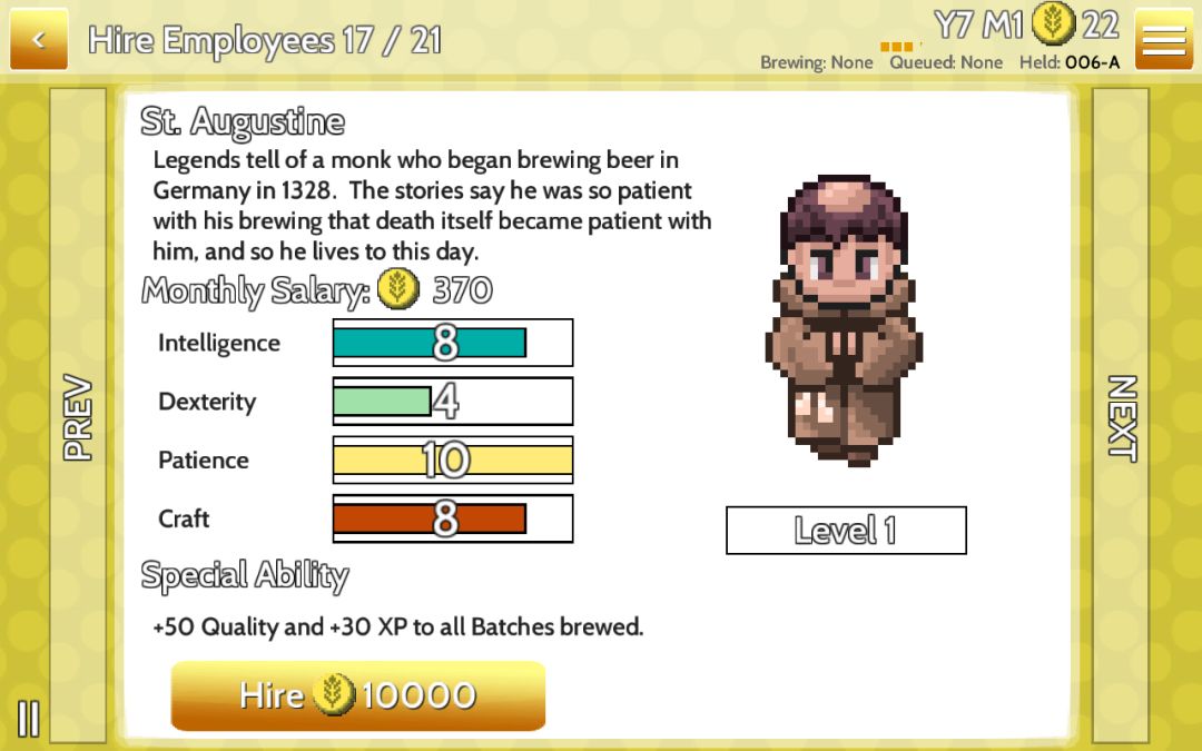 Fiz : Brewery Management Game游戏截图