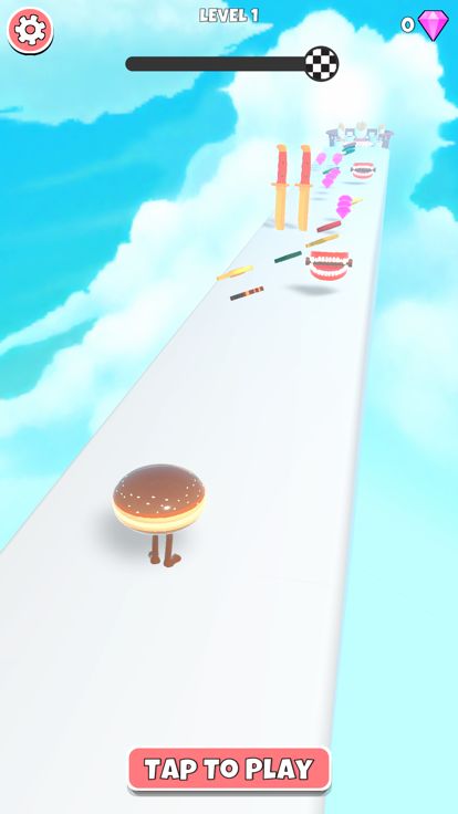 Hamburger Runner游戏截图