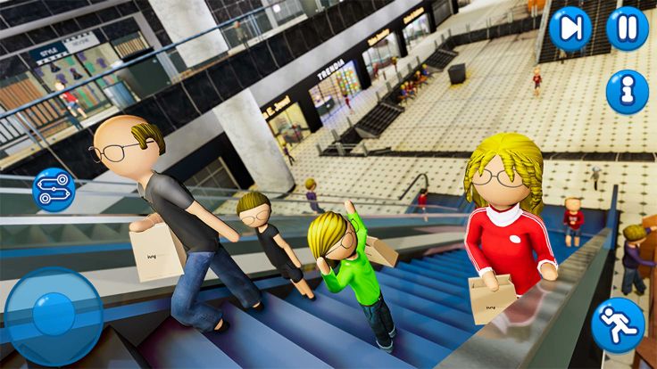 火柴人爸爸梦想的家庭生活游戏截图