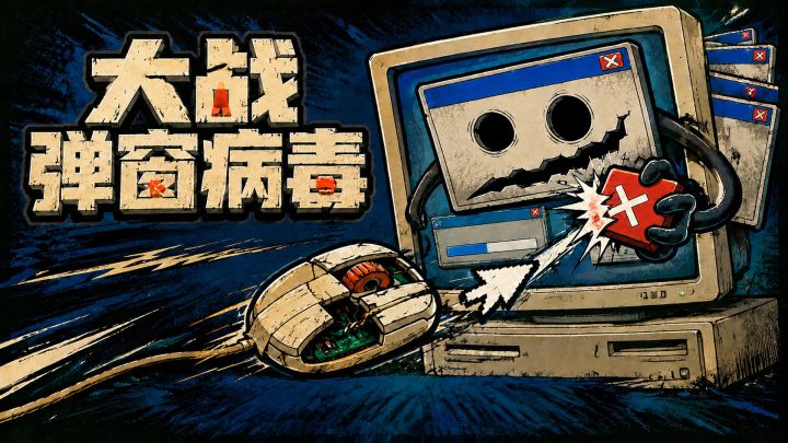 大战弹窗病毒 封面