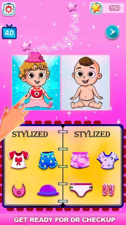 装扮纸娃娃:双胞胎公主护理乳制品 DIY 游戏游戏截图