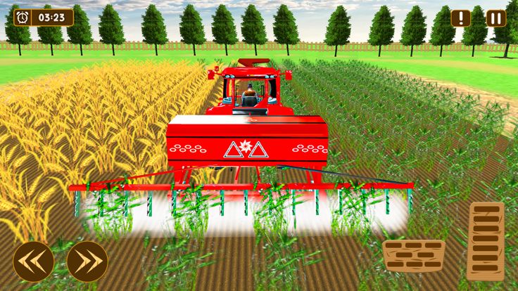 Tractor Farming Sim Ranch Farm游戏截图