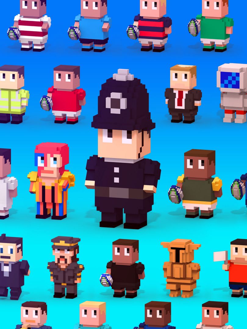 Blocky Rugby游戏截图