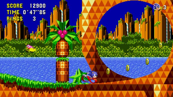 Sonic CD游戏截图