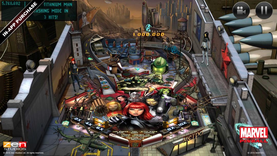 Marvel Pinball游戏截图