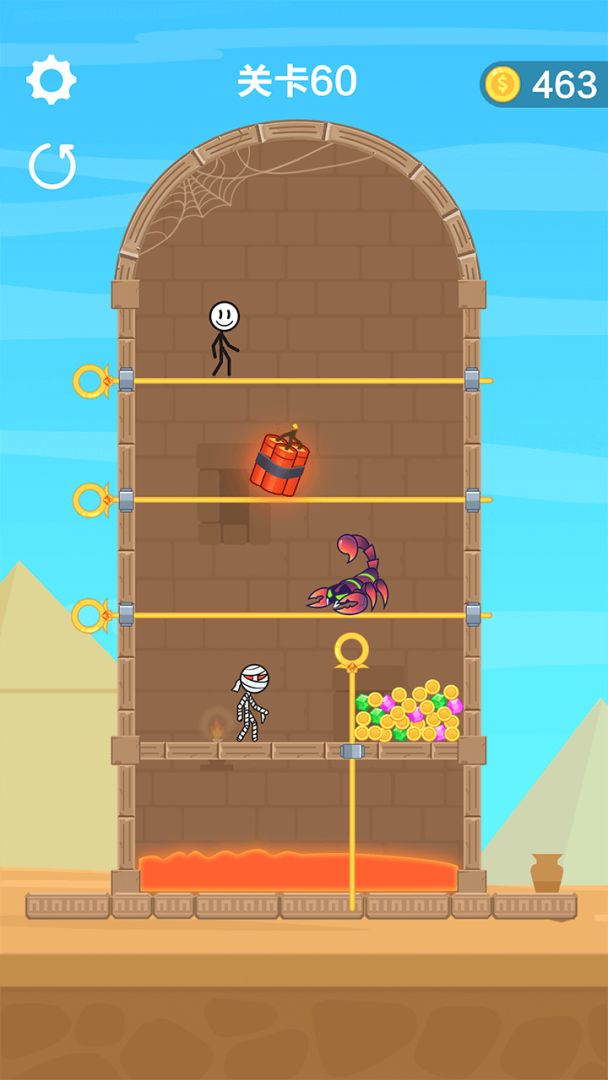 救救火柴人游戏截图