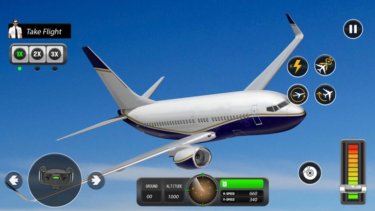 飞机飞行模拟器2024游戏截图