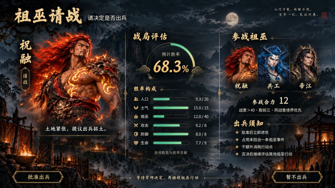 洪荒:苟道军师游戏截图