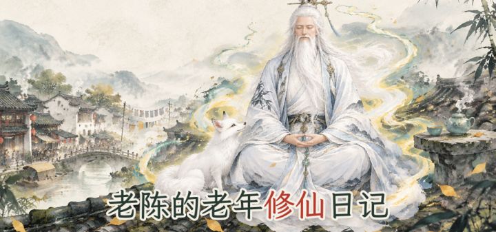 老陈的老年修仙日记 封面