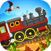 Western Train Driving Race