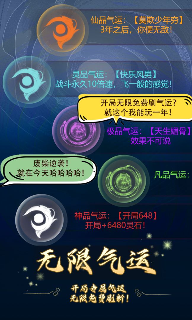 修仙聊天群游戏截图