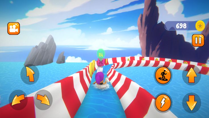 水上主题公园3D滑梯游戏游戏截图