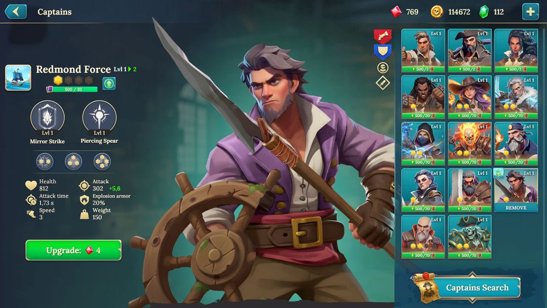 Pirate Ships游戏截图