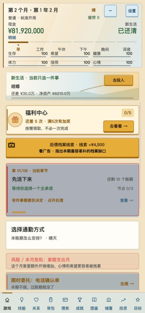 负产阶级2游戏截图