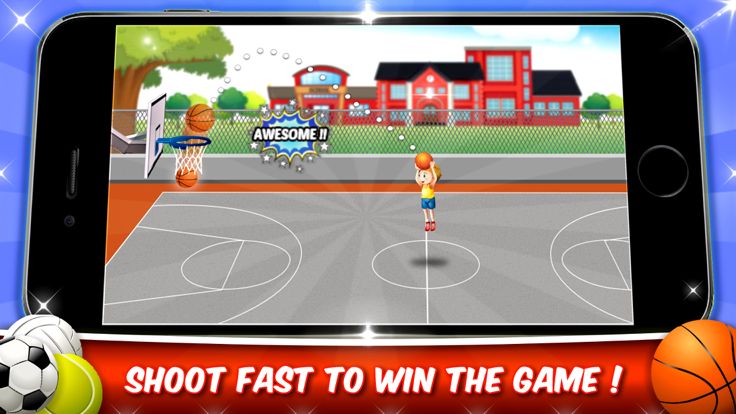 Basketball Shoot Battle Game游戏截图