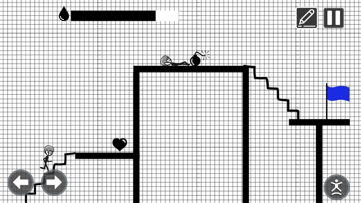 Stickman Dash : Draw The Line游戏截图