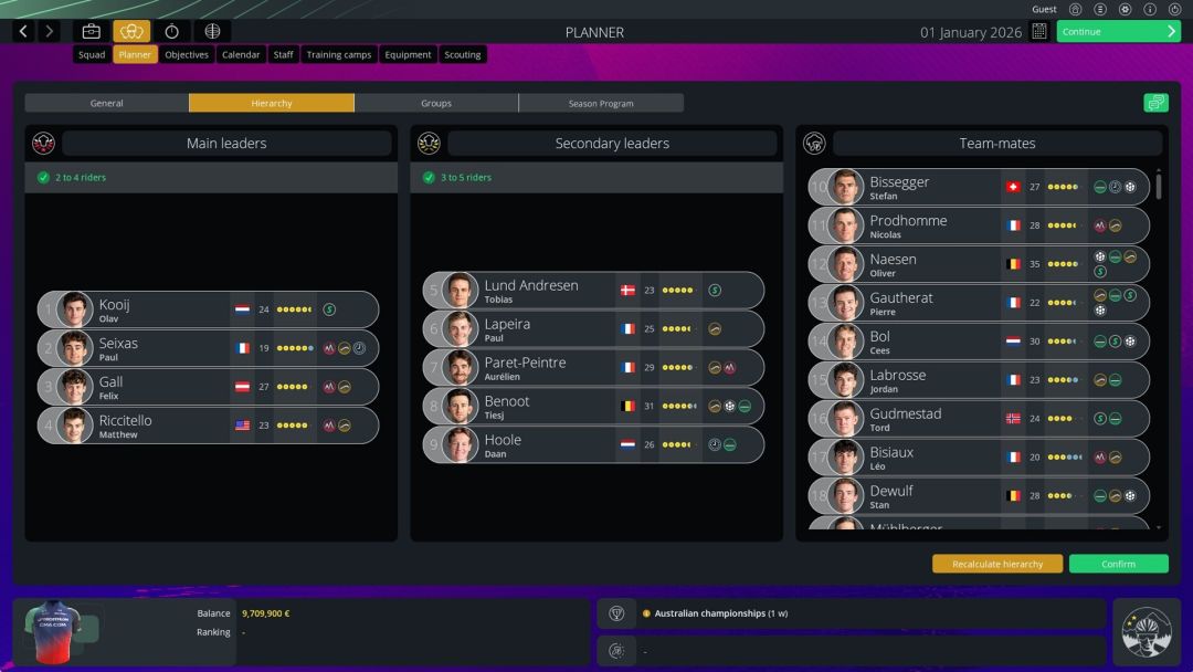 Pro Cycling Manager 26游戏截图