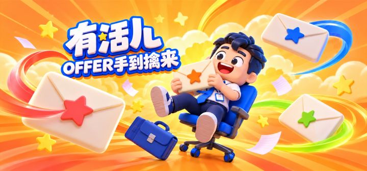 有活儿 : OFFER手到擒来! 封面