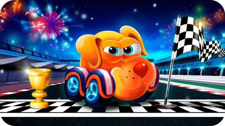 儿童的种族。游戏截图