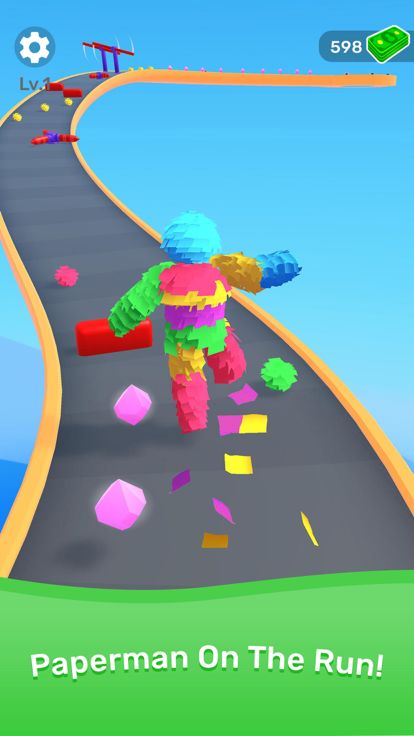 Paper Man Runner游戏截图