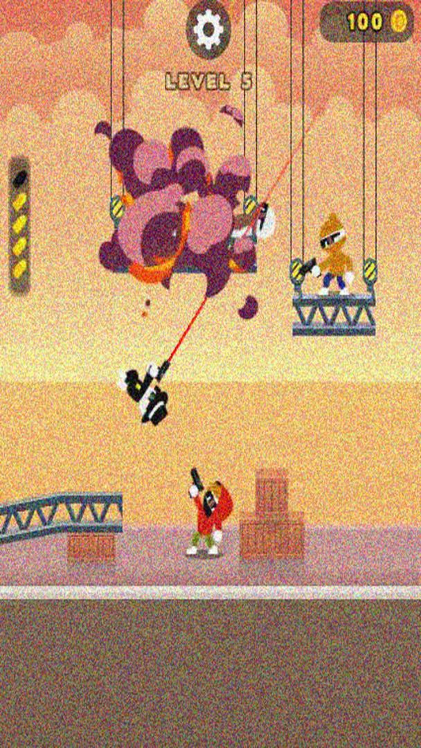 黑衣人枪炮派对游戏截图