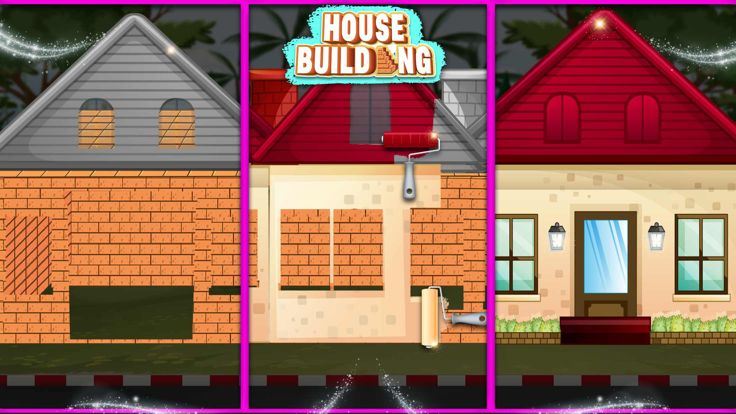 家庭建筑卡车游戏游戏截图