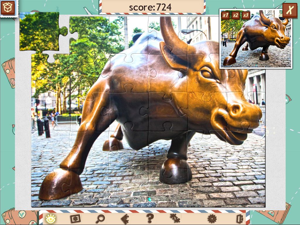 1001 Jigsaw American Puzzles游戏截图