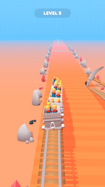 Minecart Stack游戏截图