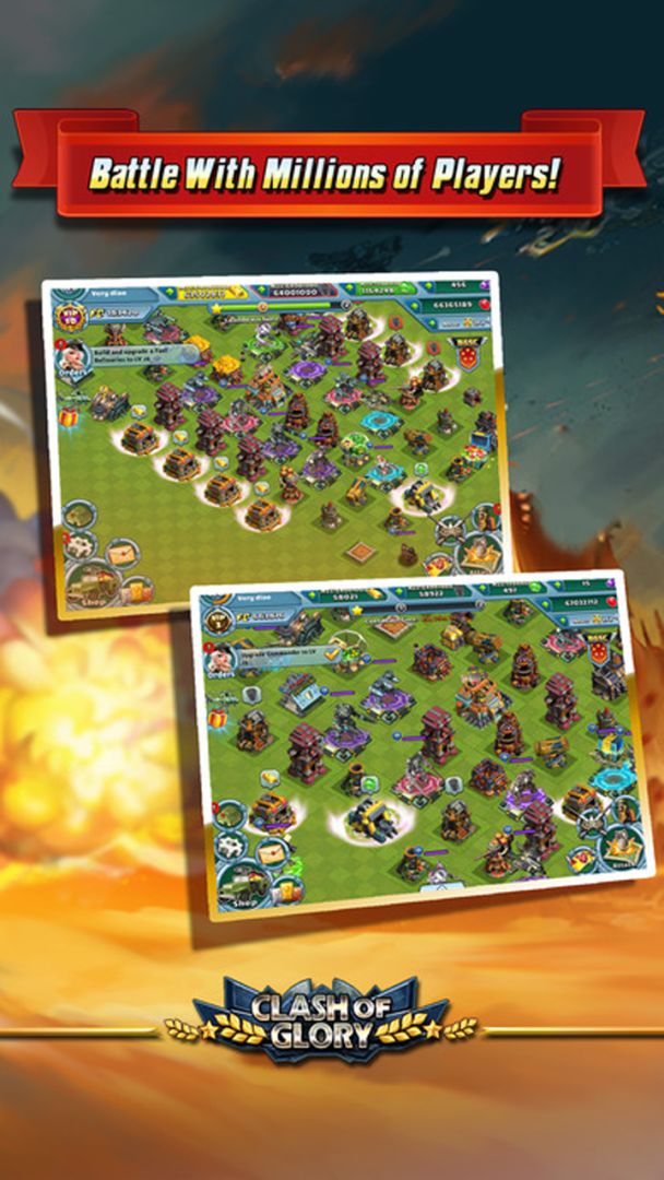 Clash of Glory – MECH War Game游戏截图