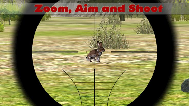 丛林狙击手狩猎  猎杀野生丛林动物游戏截图