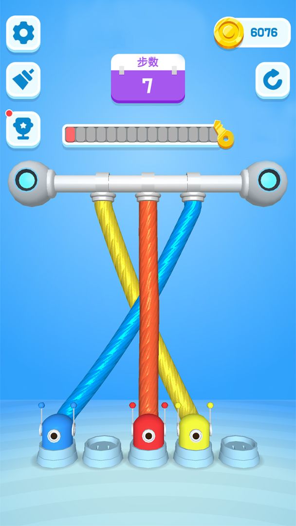 绳子解谜游戏截图