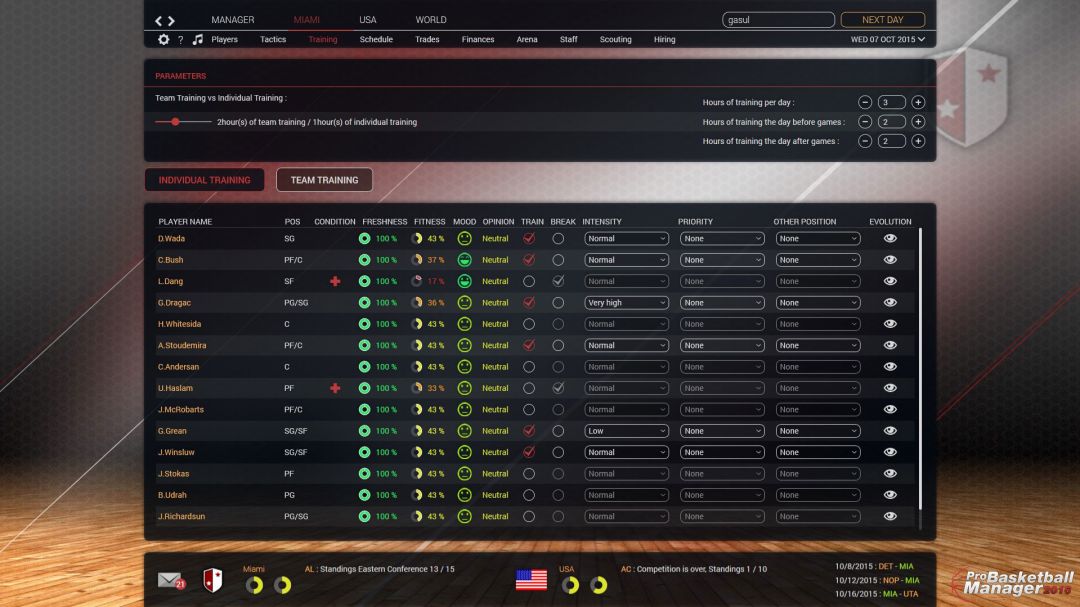 Pro Basketball Manager 2016游戏截图
