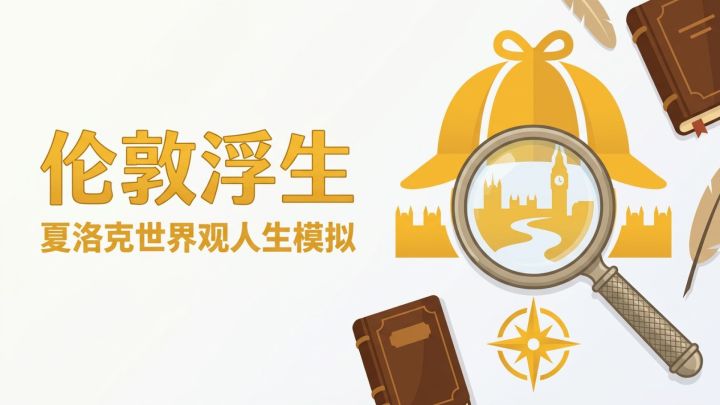 伦敦浮生 · 夏洛克世界观人生模拟 封面