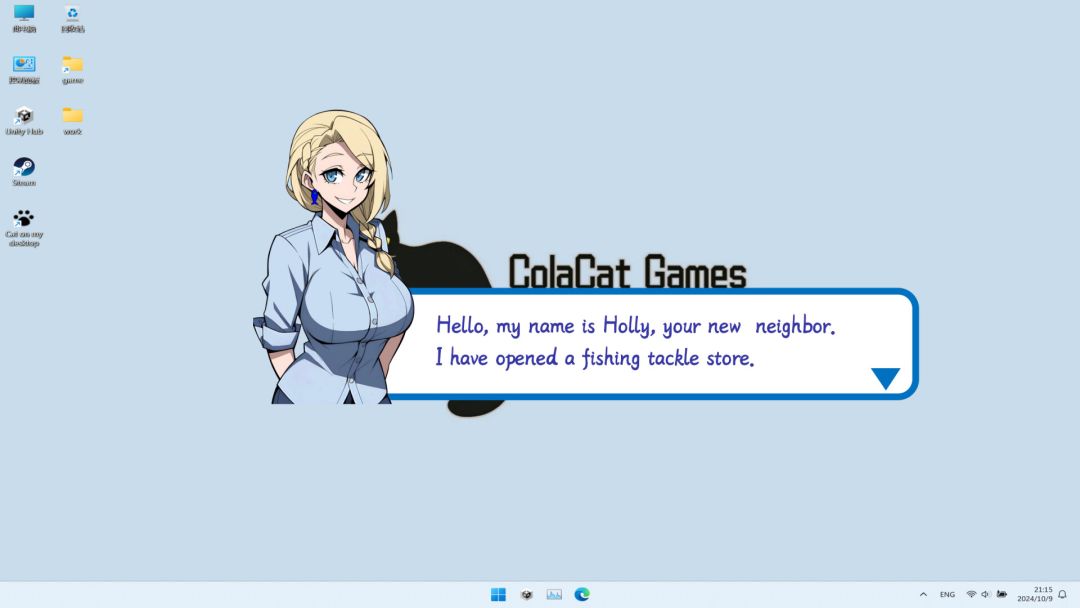 桌面钓鱼游戏截图