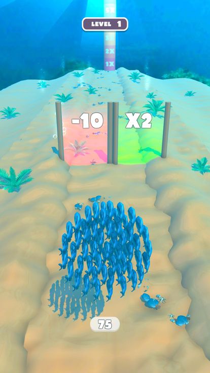 Piranha Fury游戏截图