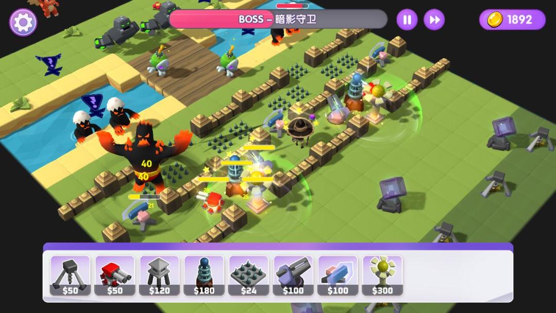 晶石守护者游戏截图