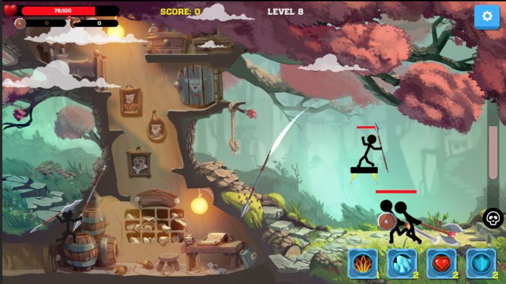 Stick Fight : New War Game游戏截图