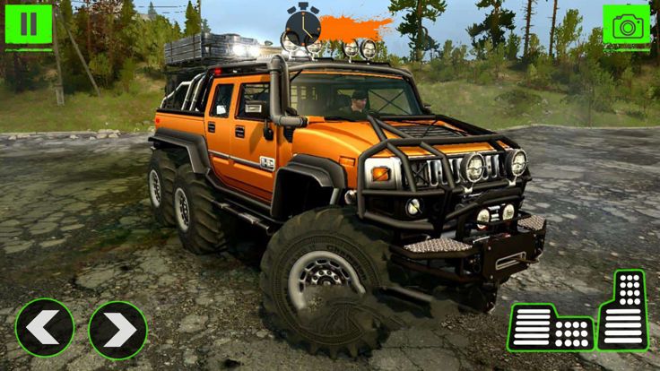 Off Road Jeep Driving Sim 3D游戏截图