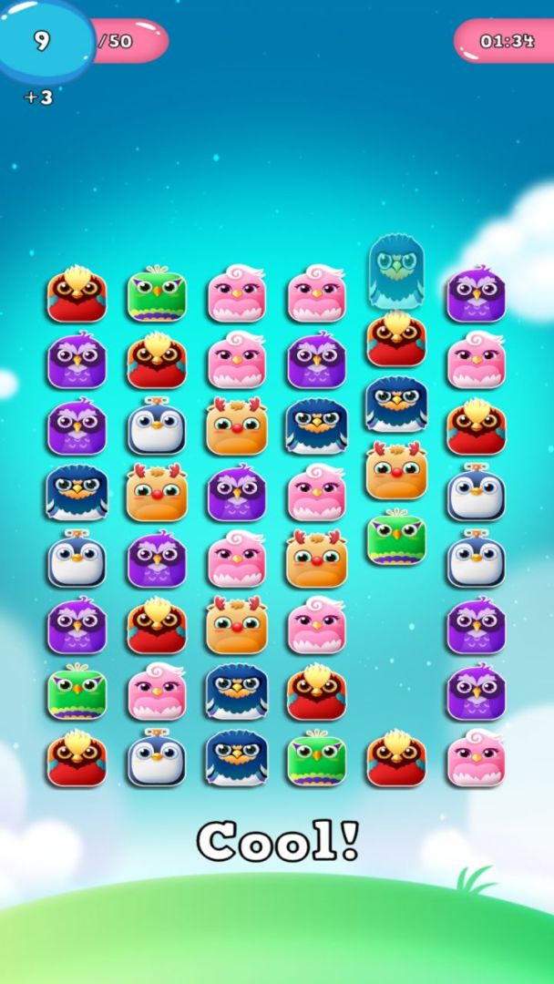 萌鸟脸谱消游戏截图