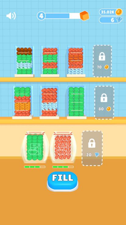 Cereal Sort游戏截图