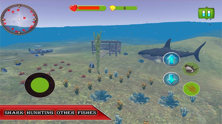 进化 饥饿的 鲨鱼 模拟器游戏截图