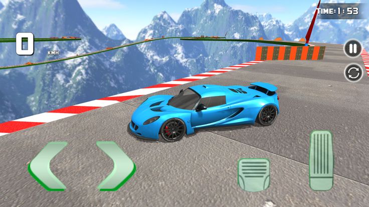 Crazy Mega Ramp Car Stunt游戏截图