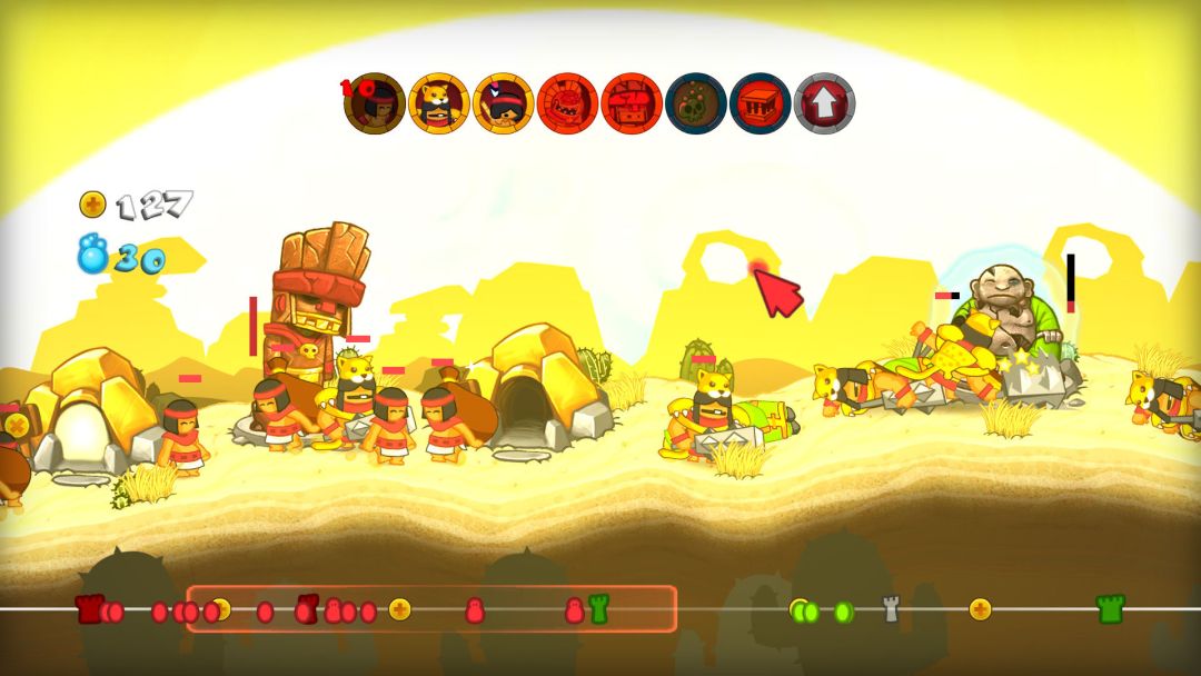 Swords and Soldiers HD游戏截图