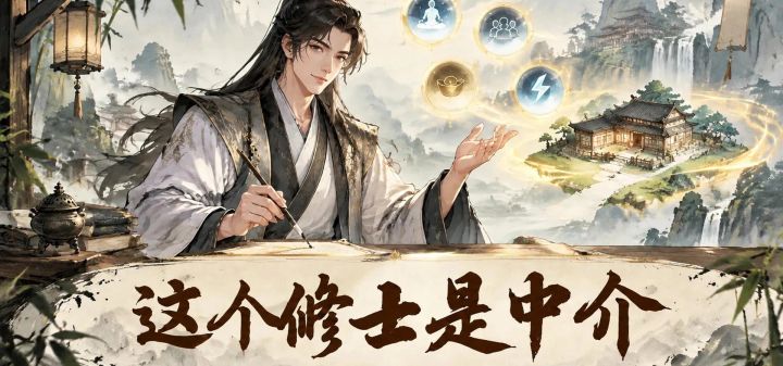 这个修士是中介 封面