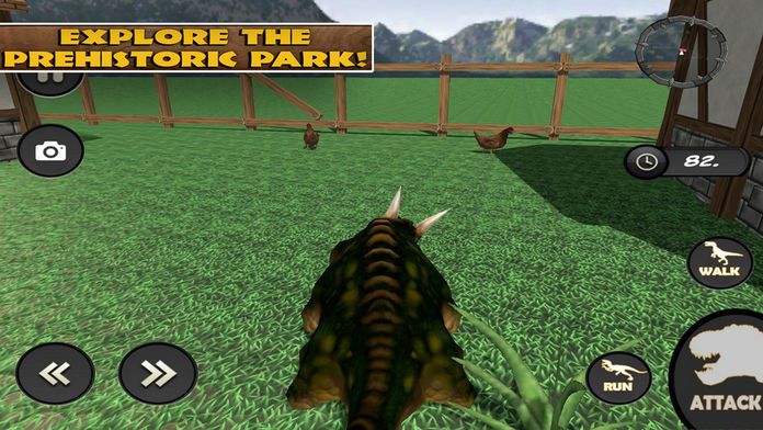 Dino Hunter Pet: Attack Farm游戏截图