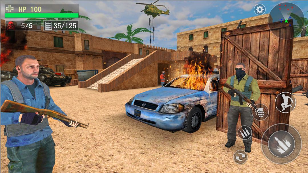 反恐行动-顶级射手游戏截图