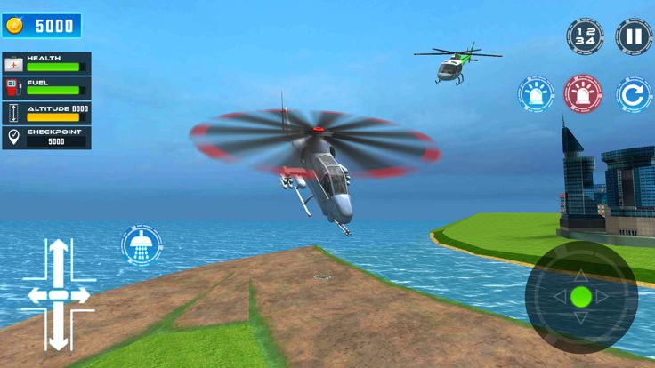 Helicopter Rescue Missions Sim游戏截图