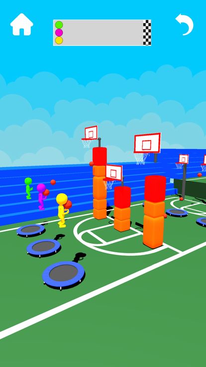 Basket Jump Dunk 3D游戏截图