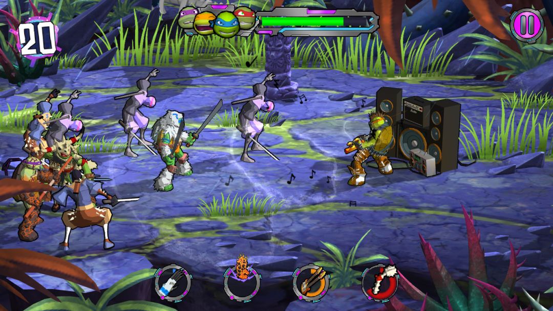 Teenage Mutant Ninja Turtles: Portal Power游戏截图
