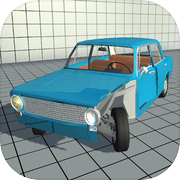 Simple Car Crash Physics Simulator Demoicon